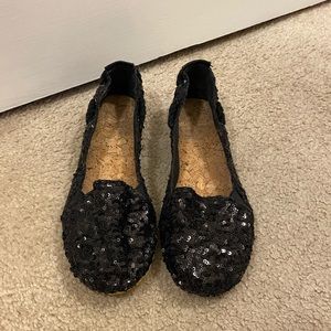 Sequin flats